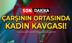 Çarşının ortasında kadın kavgası!