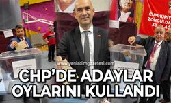 CHP İl Başkanı Adayları oylarını kullandı