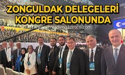 Zonguldak delegeleri büyük kongrede yerini aldı