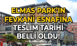 Ömer Selim Alan Elmas Park'ın Fevkani esnafına teslim tarihini açıkladı
