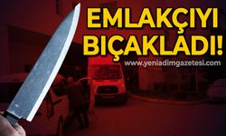 Ev almak isteyen kişi emlakçıyı bıçakladı!