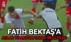 Vansporlu saldırgan teknik adamın Fatih Bektaş'a attığı yumruğun cezası belli oldu!