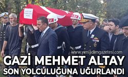 Kıbrıs Gazisi Mehmet Altay’a son görev