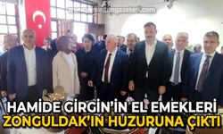 Hamide Girgin'in el emekleri Zonguldak huzurunda