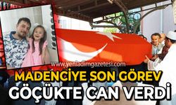 Göçükte kalarak can veren madenci İsneyn Delikanlı'ya son görev