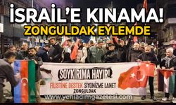 İsrail'e kınama: Zonguldak eylemde!