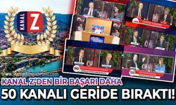 Kanal Z'den bir başarı daha: 50 kanalı geride bıraktı!
