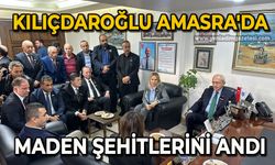Kılıçdaroğlu Amasra'da maden şehitlerini andı