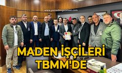 Madenciler Türkiye Büyük Millet Meclisi'nde!