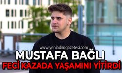 Zonguldaklı genç Mustafa Bağlı feci kazada yaşamını yitirdi