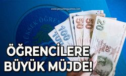 Öğrencilere büyük müjde!