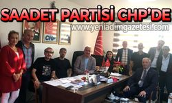 İsmail Üstünyer ve heyeti CHP Merkez İlçe Başkanı Osman Zaimoğlu'nu ziyaret etti