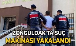 Zonguldak'ta suç makinası yakalandı