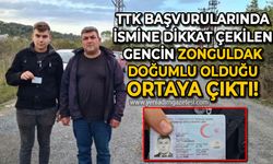 TTK başvurularında ismine dikkat çekilen gencin Zonguldak doğumlu olduğu ortaya çıktı!