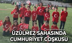 Üzülmez sahasında cumhuriyet coşkusu