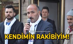 Kendimin rakibiyim!