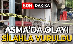 Asma'da olay: Silahla vuruldu!