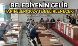 Belediyenin gelir tarifeleri 2024'te belirlenecek