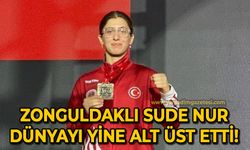 Zonguldaklı Sude Nur Basancı dünyayı yine alt üst etti!