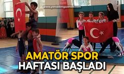 Amatör spor haftası başladı