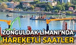 Zonguldak Limanı'nda hareketli saatler!