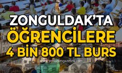 Zonguldak'ta öğrencilere 4 bin 800 TL burs verilecek