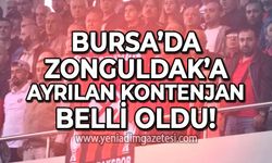 Karacabey deplasmanında Zonguldak Kömürspor taraftarına kaç kişilik kontenjan ayrıldı?