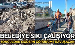 Belediye sıkı çalışıyor: Zonguldak modern görünüme kavuşacak