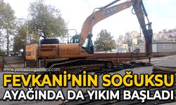 Fevkani Köprü'nün Soğuksu ayağında yıkım başladı