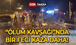 "Ölüm Kavşağı"nda bir feci kaza daha: 3 kişi yaralandı!