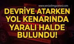 Devriye atarken yol kenarında yaralı halde bulundu!