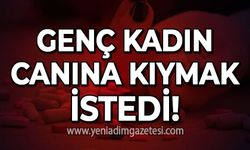 Zonguldak'ta 32 yaşındaki genç kadın canına kıymak istedi!