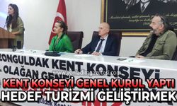 Kent Konseyi genel kurul yaptı: Hedef Zonguldak Turizmi'ni geliştirmek