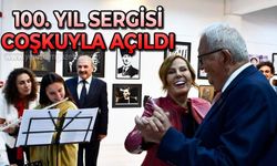 100. yıl sergisi coşkuyla açıldı: Posbıyık çifti dans etti