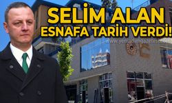 Ömer Selim Alan esnafa tarih verdi!