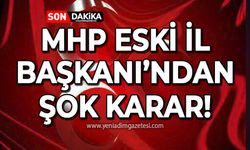 MHP eski il başkanı Metin Soydaş'tan şok karar!