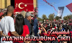Zonguldaklılar Atatürk'ün huzurunda: Adım atacak yer kalmadı!