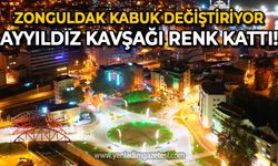 Zonguldak kabuk değiştiriyor: Ayyıdızlı Kavşak renk kattı