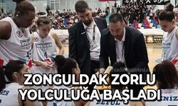 Zonguldakspor Basket 67 zorlu yolculuğa başladı