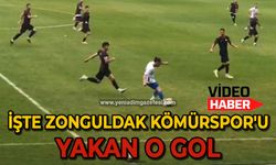 İşte Zonguldak Kömürspor'u yakan o gol