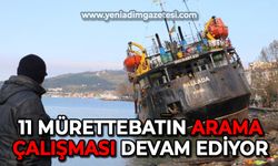 11 mürettebatın arama çalışması devam ediyor: Çevre illerden de destek veriliyor