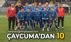 Çaycumaspor'dan İhsaniye'ye 10 gol!