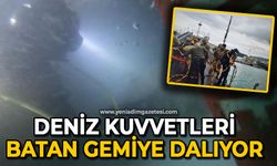 Zonguldak'ta batan gemiye Deniz Kuvvetleri'nden ekip geldi: Arama çalışmalarını yürütüyorlar