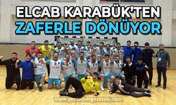 ELCAB Zonguldak Karabük'ten zaferle dönüyor: O kupa Zonguldak'a gelecek