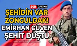 Şehidin var Zonguldak: Emirhan Güven şehit düştü!