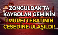 Zonguldak'ta batan geminin kayıp mürettebatının cesedi bulundu!