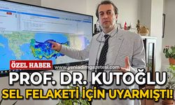 Zonguldaklı Profesör Şenol Hakan Kutoğlu "felaket" uyarısı vermiş