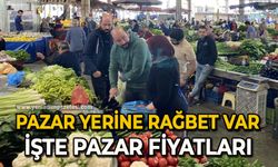 Zonguldak’ta pazar yerine rağbet var: İşte pazar fiyatları