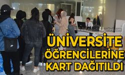 Üniversite öğrencilerine kart dağıtıldı: Tüm dünyada geçerli!