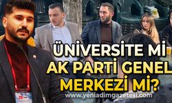 Doğukan Güney'den ZBEÜ'de yapılan AK Parti toplantısına sert tepki: Üniversitede siyaset vallahi rezalet!